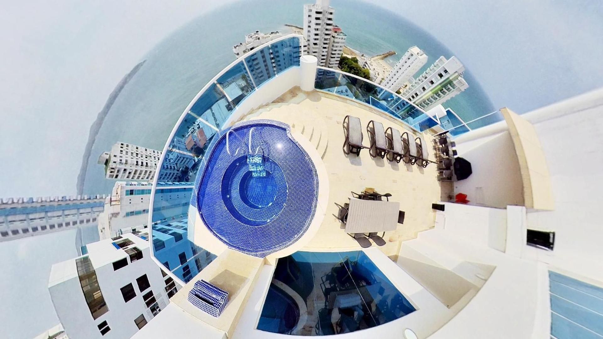 Ocean View Spacious Penthouses With Big Terraces And Over 318 Square Meters Cartagena